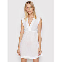 Lauren Ralph Lauren Sukienka plażowa 20113079 Biały Regular Fit