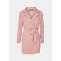 Missguided Petite BASIC BELTED DRESS Sukienka letnia taupe pink M0V21C0P0-J11
