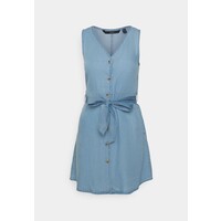 Vero Moda Petite VMVIVIANA SHORT DRESS Sukienka jeansowa light blue denim VM021C08R-K12