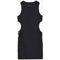 Cropp Czarna sukienka z wycięciami 6867N-99X