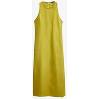 Massimo Dutti MIT NECKHOLDER Sukienka letnia yellow M3I21C0EZ-M11