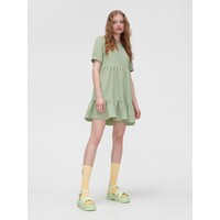 Cropp Zielona sukienka babydoll 1060K-07X