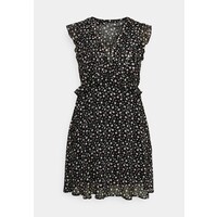 Vero Moda Petite VMLOUI SHORT DRESS Sukienka letnia black VM021C0F6-Q12
