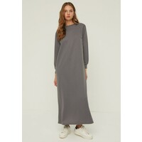Trendyol Długa sukienka grey TRU21C1F0-C11