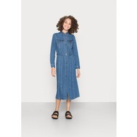 Lee LONGSLEEVE DRESS Sukienka jeansowa mid stone LE421C01M-K12