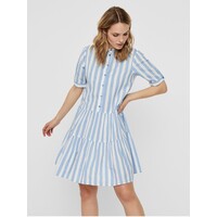 Vero Moda STEHKRAGEN Sukienka koszulowa placid blue VE121C290-K11