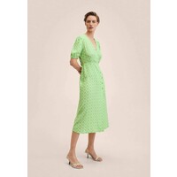 Mango LUCY Sukienka letnia pastel green M9121C5ME-M11