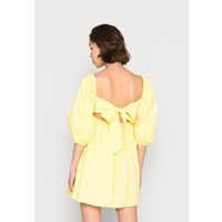 Glamorous TIE BACK BABYDOLL DRESS Sukienka koktajlowa yellow GL921C0T0-E11