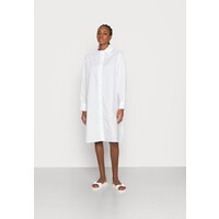 Gina Tricot LEAF SHIRT DRESS Sukienka koszulowa white GID21C08S-K11