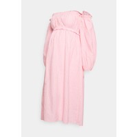 Missguided Maternity STRIPED BARDOT DRESS Sukienka letnia multi M5Q29F040-T11