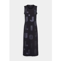 Liu Jo Jeans ABITO Sukienka z dżerseju nero L2521C07I-Q11