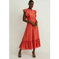 C&A Premium Sukienka letnia orange red C6H21C01Q-H11