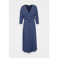 Lauren Ralph Lauren STRIPED JERSEY DRESS Sukienka z dżerseju french navy/blue loch L4221C1E4-K11