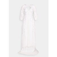 Maya Deluxe MAYA DELUXE EMBROIDERED HIGH LOW BRIDAL DRESS Suknia balowa white M2Z21C09R-A11