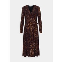 Lauren Ralph Lauren OCELOT-PRINT JERSEY DRESS Sukienka z dżerseju brown/tan/multi L4221C1BT-O11