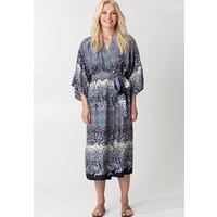 Indiska ASTRID Sukienka letnia blue INO21C07U-K11
