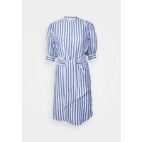Polo Ralph Lauren 3/4 SLEEVE DRESS Sukienka letnia white/royal blue PO221C0AT-K11