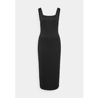 Calvin Klein TECHNICAL DRESS Sukienka dzianinowa black 6CA21C054-Q11
