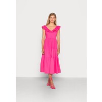 YAS YASSWEEP LONG STRAP DRESS Sukienka letnia fandango pink Y0121C1X7-J11