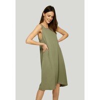 Greenpoint Sukienka letnia olive G0Y21C01X-N11