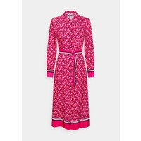 Tommy Hilfiger VIS SHIRT DRESS Sukienka letnia island geo/large pink TO121C0KH-G11