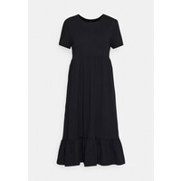 ONLY Petite ONLMAY PEPLUM CALF DRESS Sukienka z dżerseju black OP421C0CX-Q11