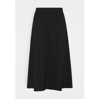 TOM TAILOR SKIRT WITH TOPSTITCHING DETAIL Spódnica trapezowa deep black TO221B0AD-Q11