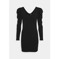 ONLY ONLLISA LIFE PUFF DRESS Sukienka z dżerseju black ON321C2F9-Q11