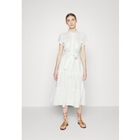 Polo Ralph Lauren SHORT SLEEVE DAY DRESS Sukienka koszulowa white PO221C0AA-A11