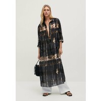 Massimo Dutti TIE DYE Sukienka letnia black M3I21C0LJ-Q11