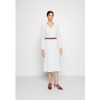 MICHAEL Michael Kors PALM EYELET KATE DRESS Sukienka koszulowa white MK121C0LN-A11