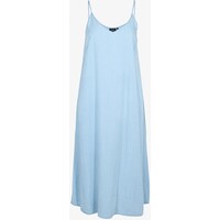 Zizzi Długa sukienka light blue denim Z1721C1A6-K11