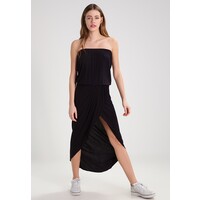 Urban Classics LADIES VISCOSE BANDEAU DRESS Długa sukienka black UR621C006-Q11