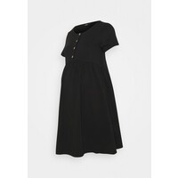 ONLY MATERNITY OLMLILLI BADYDOLL DRESS Sukienka z dżerseju black ON329F000-Q11