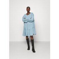 Selected Femme SLFGILLI SHORT DRESS Sukienka jeansowa light blue SE521C0ZW-K11