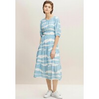 TOM TAILOR DENIM MIT SCHLEIFENDETAIL  Sukienka letnia light blue batik TO721C0GA-K11
