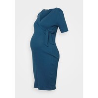 Anna Field MAMA Sukienka z dżerseju blue EX429F043-K11