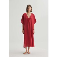 OYSHO Sukienka letnia red OY121C0A1-G11