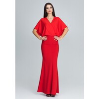 Figl Długa sukienka red ZZO0VTD05-G00