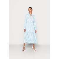 Marc O'Polo DENIM DRESS ELASTIC CUFF Sukienka letnia multi/misty maze OP521C068-K11