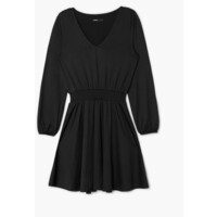 Cropp Czarna sukienka z długim rękawem 0117R-99X