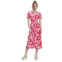 Cropp Sukienka midi ze wzorem w kwiaty 1441S-30M