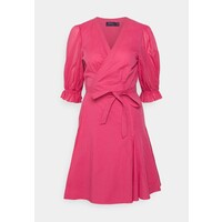 Polo Ralph Lauren SLEEVE DRESS Sukienka letnia adirondack berry PO221C0A3-G11