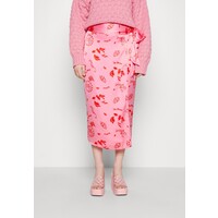 Never Fully Dressed LA MER JASPRE SKIRT Spódnica z zakładką pink NEN21B02B-J11