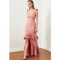 Trendyol Długa sukienka pink TRU21C1B2-J11