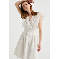 WE Fashion MET BRODERIE ANGLAISE Sukienka letnia white WF521C0JM-A11