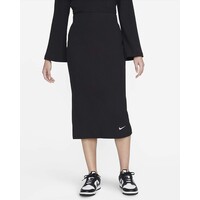 Damska prążkowana spódnica z dżerseju z wysokim stanem Nike Sportswear