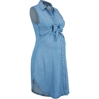 Bonprix Sukienka ciążowa i do karmienia, TENCEL™, lyocell niebieski 