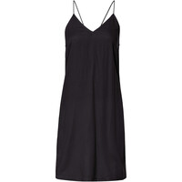 Bonprix Krótka sukienka z elastycznymi ramiączkami czarny