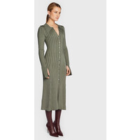 Remain Sukienka dzianinowa Lamire Knit RM1644 Zielony Regular Fit